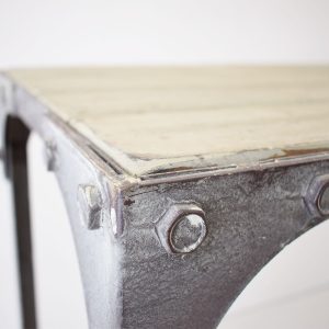 TAVOLO LEGNO/METALLO 109X43X79 CM TAVOLO LEGNO/METALLO 109X43X79 CM