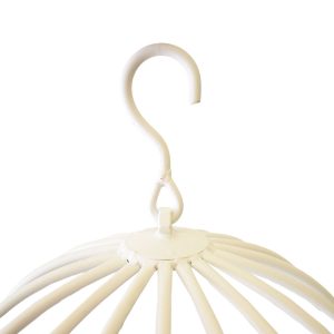 GABBIA METALLO BIANCO GABBIA METALLO BIANCO