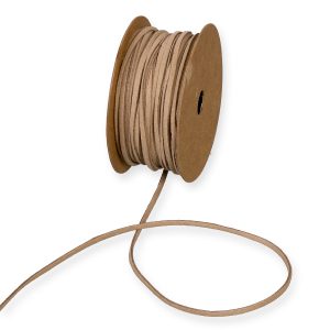 NASTRO ECOPELLE 3MM 20MT NOCCIOLA NASTRO ECOPELLE 3MM 20MT NOCCIOLA