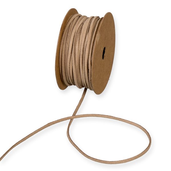 NASTRO ECOPELLE 3MM 20MT NOCCIOLA NASTRO ECOPELLE 3MM 20MT NOCCIOLA