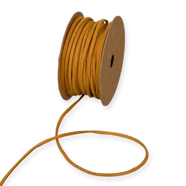 NASTRO ECOPELLE 3MM 20MT GIALLO OCRA NASTRO ECOPELLE 3MM 20MT GIALLO OCRA