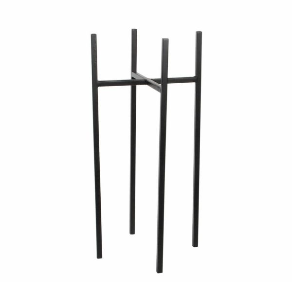 ALZATA METALLO 24X24 CMH.55 CM PORTAPIANTE -ASCOT- NERO ALZATA METALLO 24X24 CMH.55 CM PORTAPIANTE -ASCOT- NERO