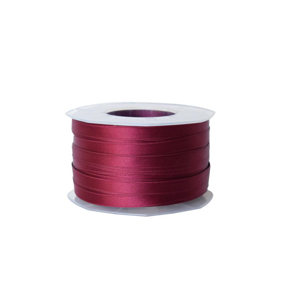 NASTRO DOPPIO RASO 10MM100MT H.Q. BORDEAUX NASTRO DOPPIO RASO 10MM100MT H.Q. BORDEAUX