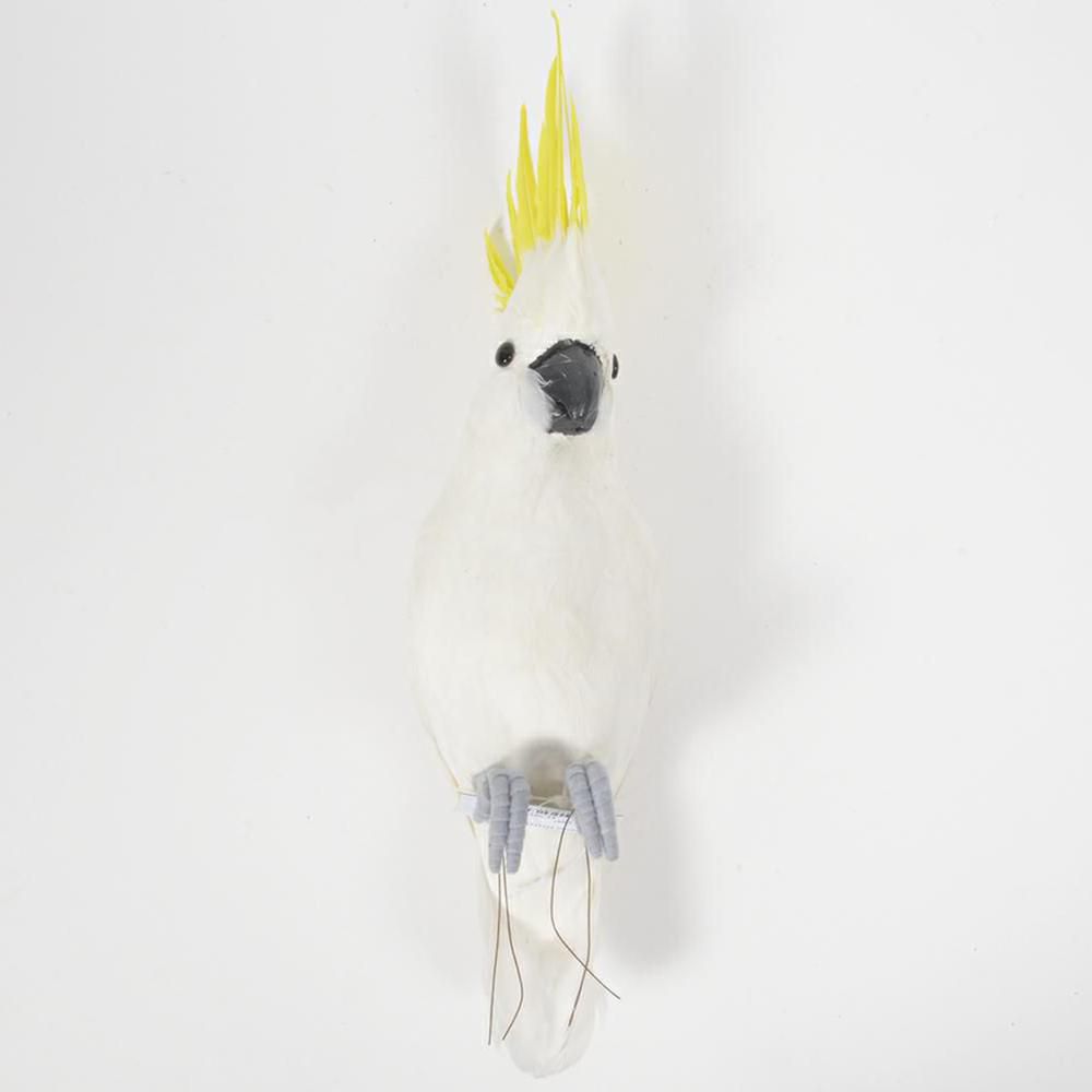 PAPPAGALLO 41X11X10 CM BIANCO DS PAPPAGALLO 41X11X10 CM BIANCO DS