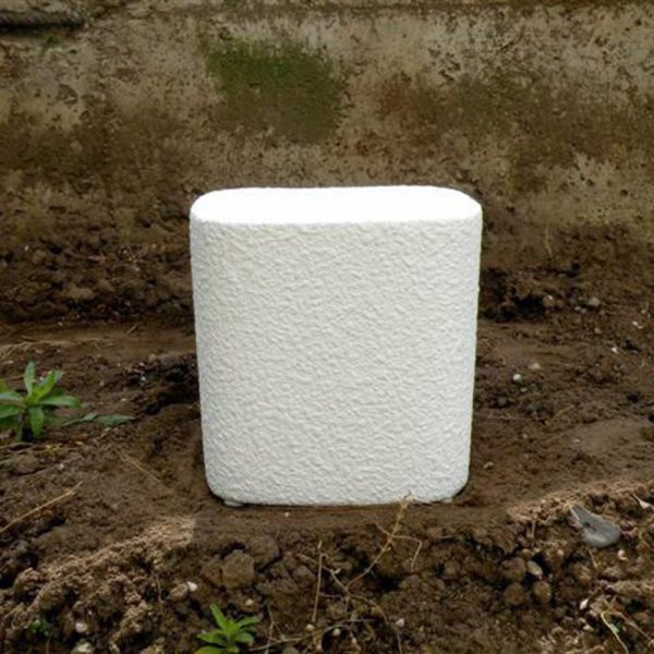 SET 2 VASI CERAMICA 10X10X10 CM -MATT/RAW- ASS.-A -BIANCO