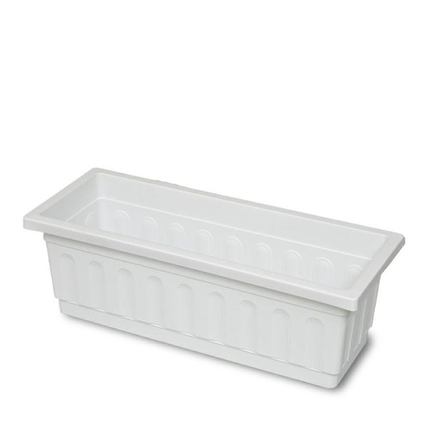 CASSETTA PLASTICA ITACARETTANGOLARE C/S.50X20 CM H.17 CM BIANCO CASSETTA PLASTICA ITACARETTANGOLARE C/S.50X20 CM H.17 CM BIANCO