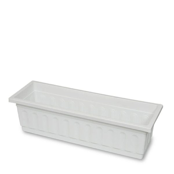 CASSETTA PLASTICA ITACARETTANGOLARE C/S.60X20 CM H.17 CM BIANCO CASSETTA PLASTICA ITACARETTANGOLARE C/S.60X20 CM H.17 CM BIANCO
