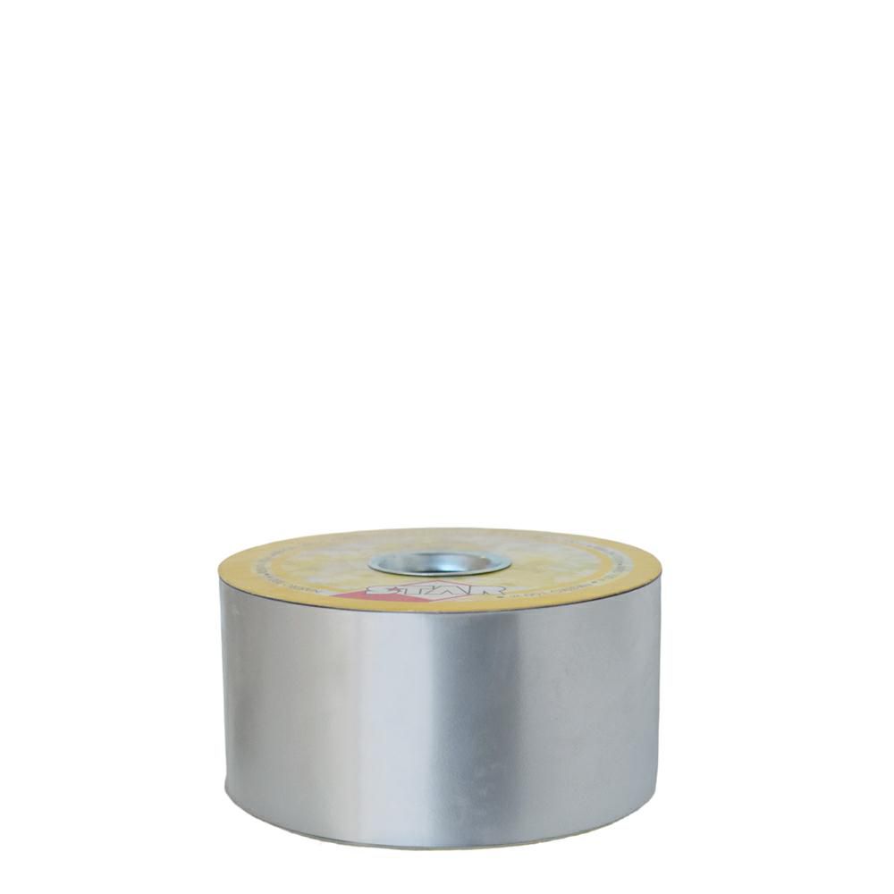 NASTRO CARTA FUNEBRE 69MM 100MT STARL.LISCIO ARGENTO