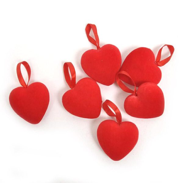 SET 24 CUORI D/APPENDERE (6*4) CM.5 ROSSO SET 24 CUORI D/APPENDERE (6*4) CM.5 ROSSO