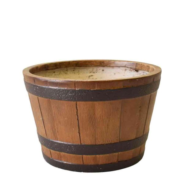 VASO POLIRESINA 36,5X24CM -TINO- MARRONE VASO POLIRESINA 36,5X24CM -TINO- MARRONE