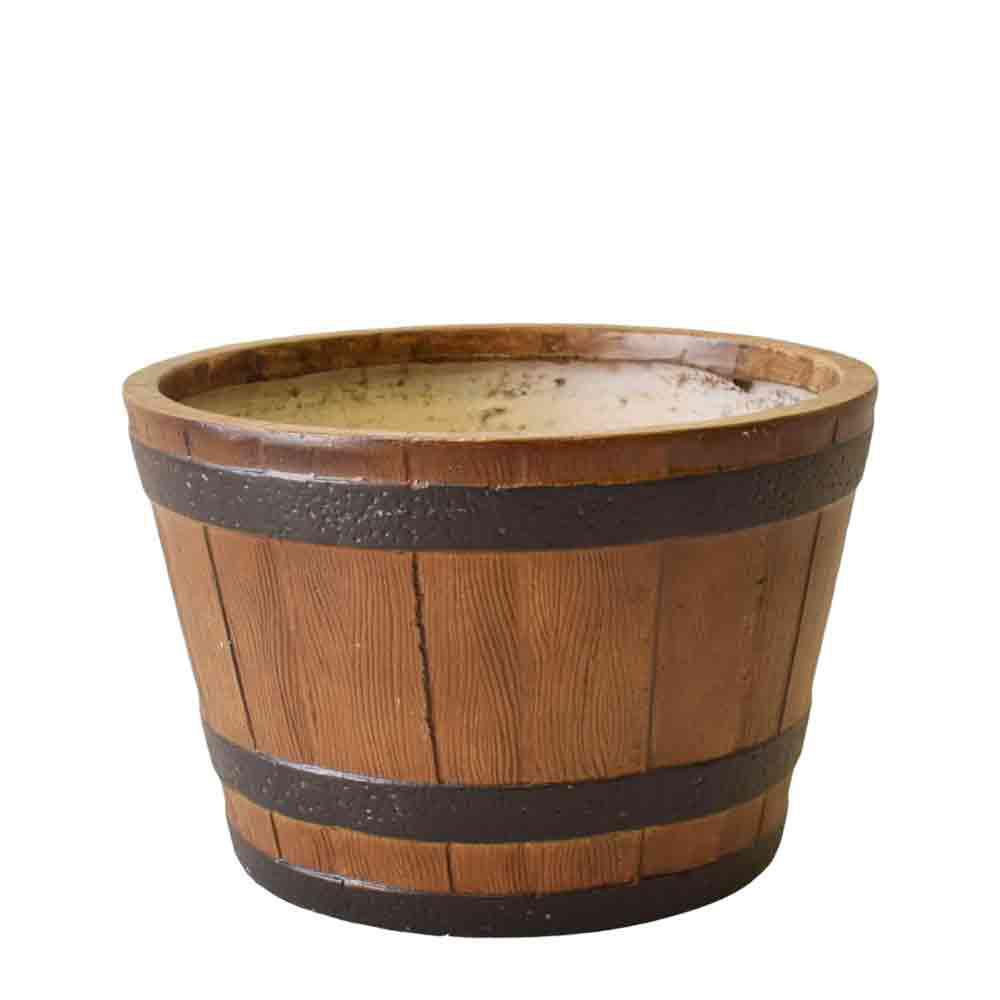 VASO POLIRESINA 36,5X24CM -TINO- MARRONE VASO POLIRESINA 36,5X24CM -TINO- MARRONE