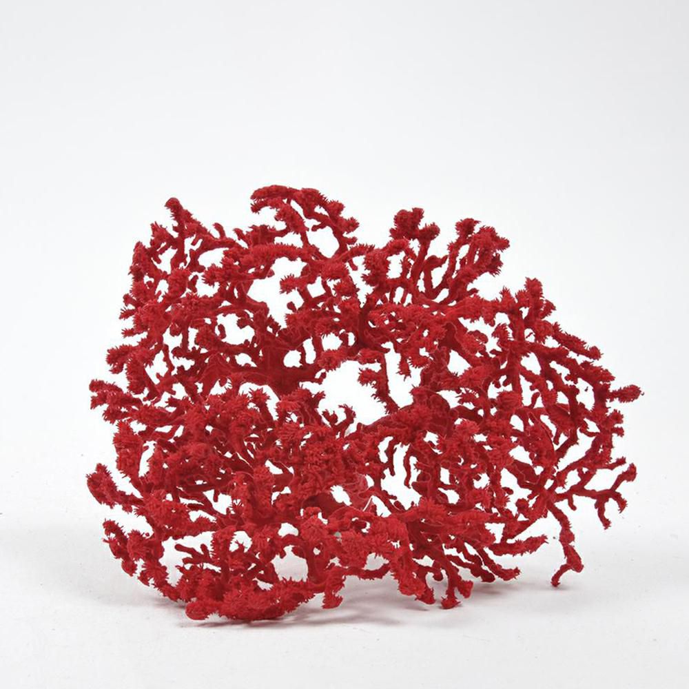 CORALLO FLOCCATO 20X15 CM ROSSO CORALLO FLOCCATO 20X15 CM ROSSO