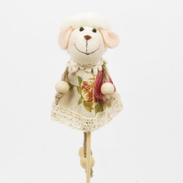 SET 12 PECORELLE SU PICK 30 CM NATURALE DS SET 12 PECORELLE SU PICK 30 CM NATURALE DS