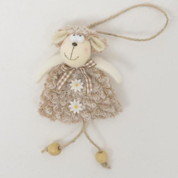 SET 12 PECORELLE D/APPENDERE 6 CM NATURALE SET 12 PECORELLE D/APPENDERE 6 CM NATURALE