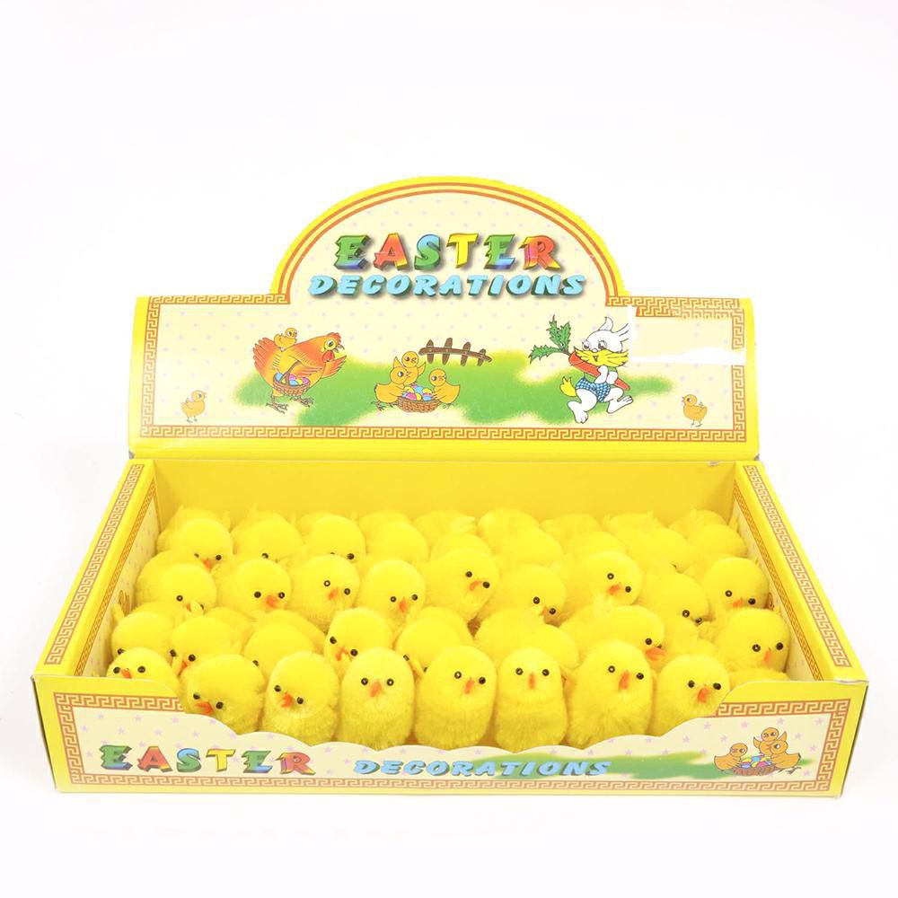 SET 36 PULCINI CM. 4 GIALLO