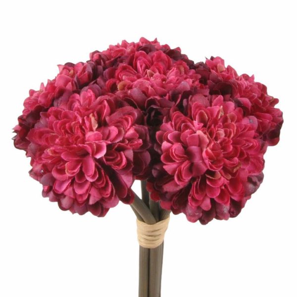 DALIA BOUQUET 6X CM.18 ROSA ANTICO DALIA BOUQUET 6X CM.18 ROSA ANTICO