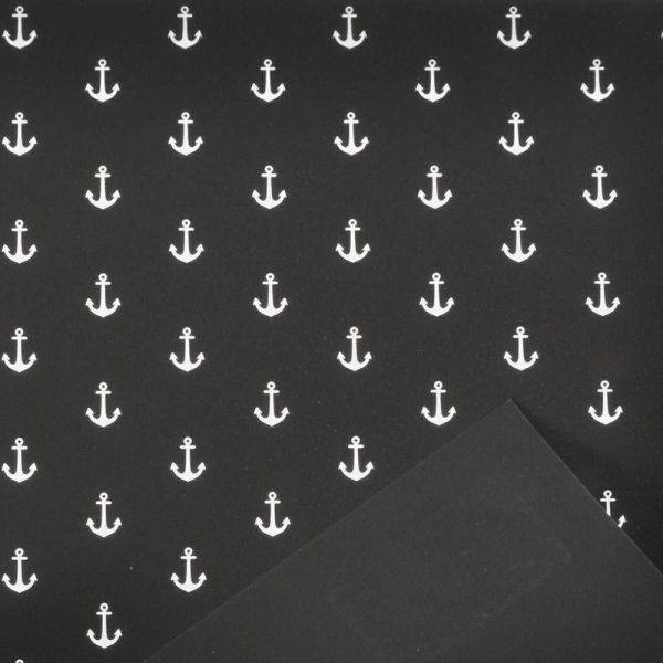 BOBINA PPL -ANCORA- CM 100X25 MT NERO BOBINA PPL -ANCORA- CM 100X25 MT NERO