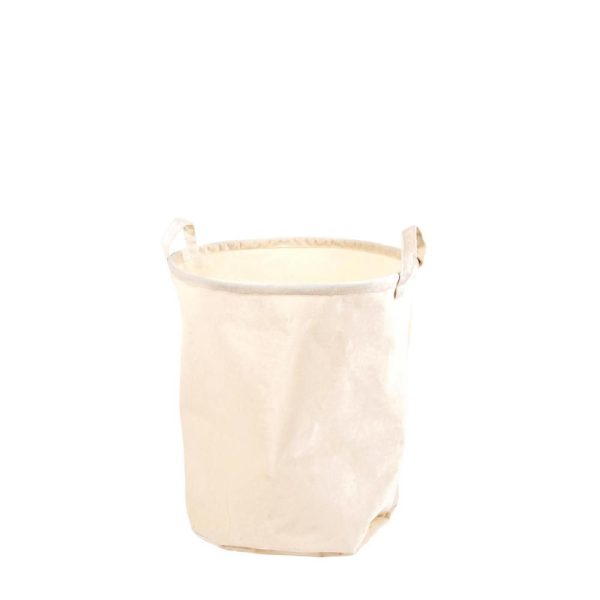 BORSA CILINDRO VELLUTO C/MANICI D.30 CM H30 CM PANNA DS BORSA CILINDRO VELLUTO C/MANICI D.30 CM H30 CM PANNA DS