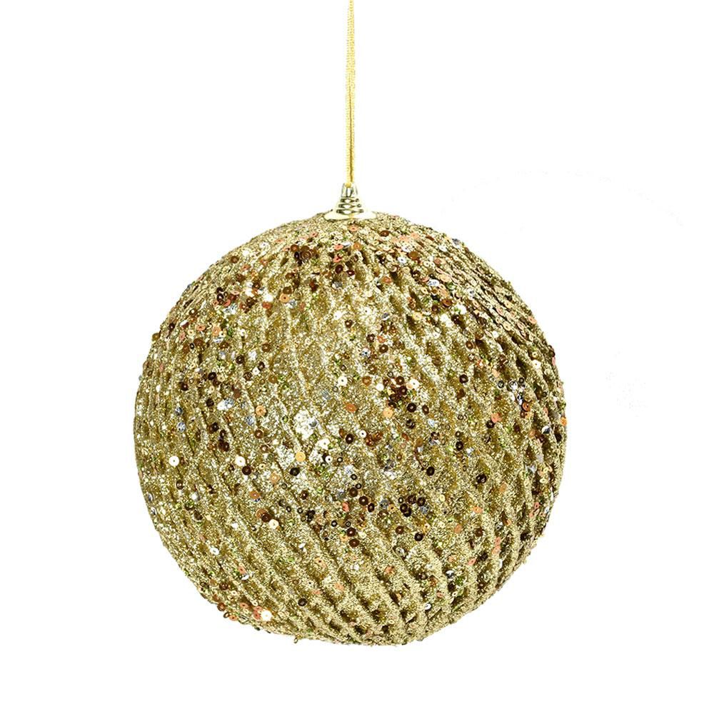 SFERA POLY MM.200 ORO GLITTER