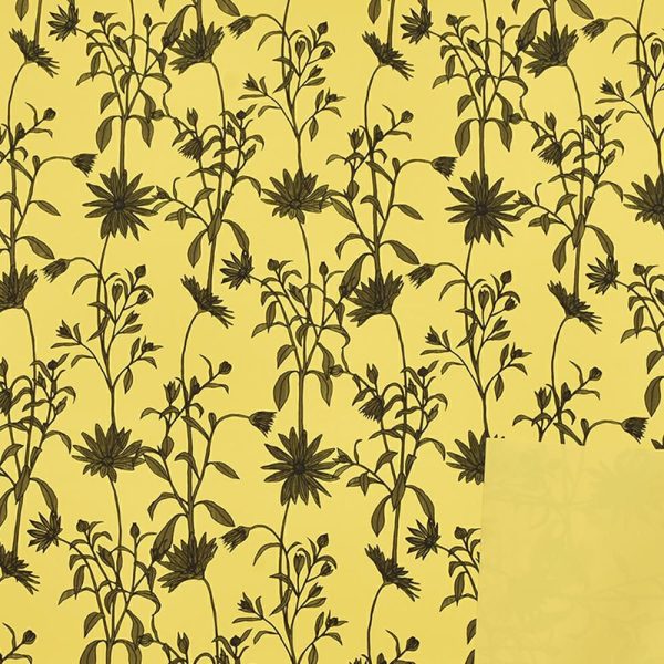 BOBINA PPL -CHANTILLY- CM 100X25 MT GIALLO/NERO BOBINA PPL -CHANTILLY- CM 100X25 MT GIALLO/NERO