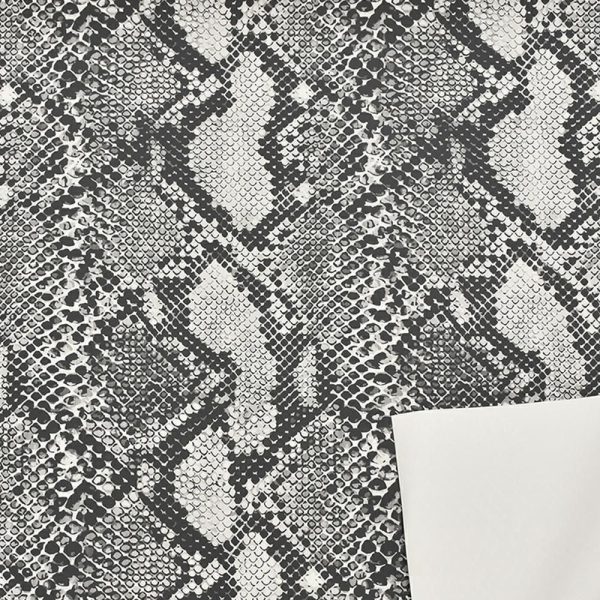 BOBINA PPL -SNAKE- CM 100X25 MT BIANCO/NERO