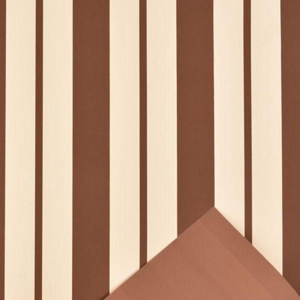 BOBINA PPL -STRISCE- CM100X25 MT MARRONE/PANNA BOBINA PPL -STRISCE- CM100X25 MT MARRONE/PANNA