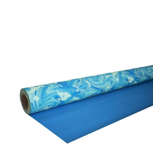 BOBINA PPL -MARBLE- CM 100X25 MT TURCHESE BOBINA PPL -MARBLE- CM 100X25 MT TURCHESE