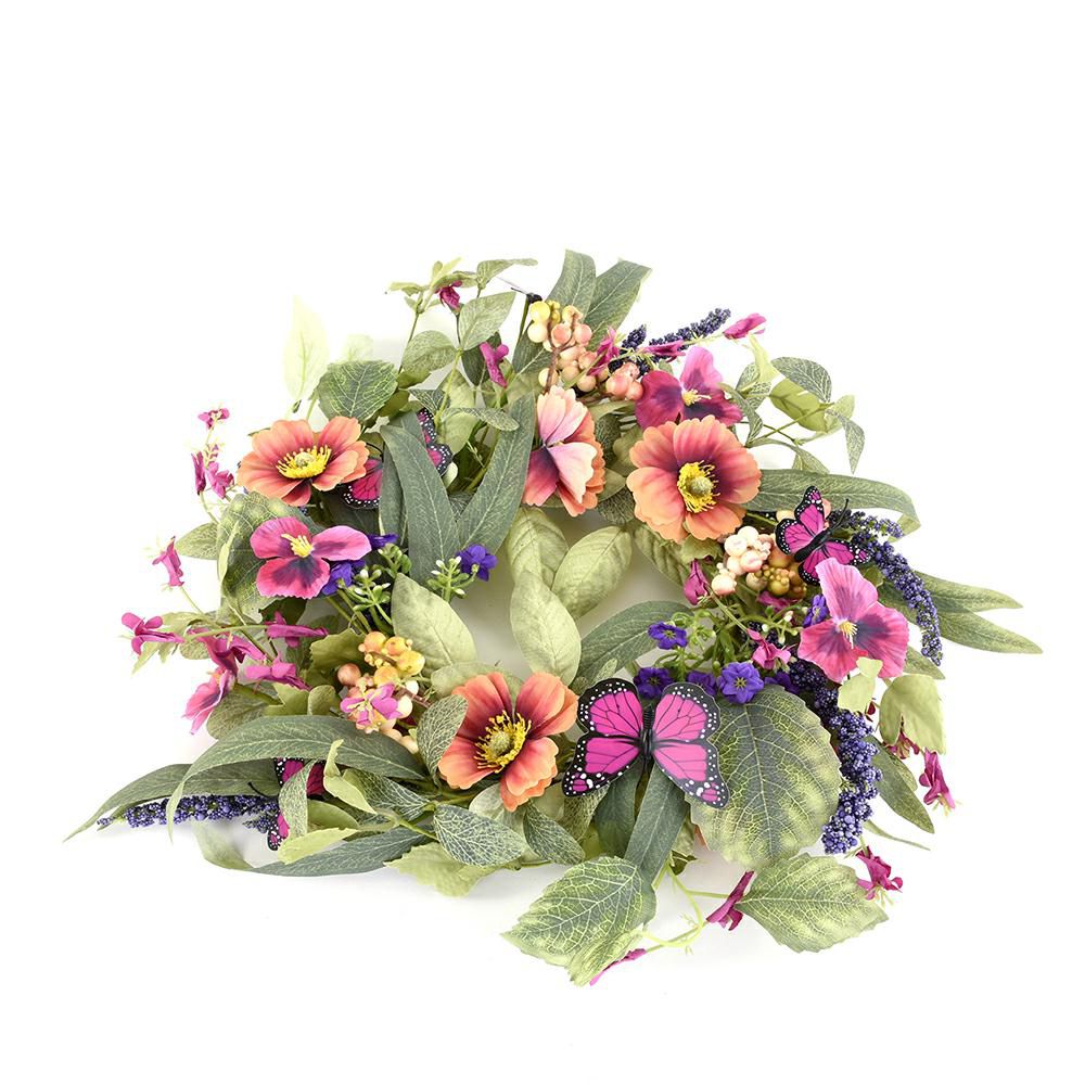 CORONA COSCMOS VIOLETTED.45,5 CM MULTICOLOR