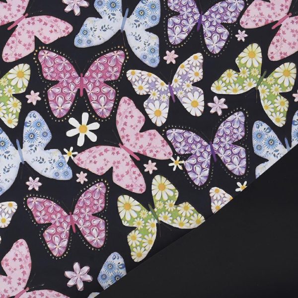 BOBINA PPL -HIPPY- CM 100X25 MT NERO/ROSA/CELESTE/VERDE BOBINA PPL -HIPPY- CM 100X25 MT NERO/ROSA/CELESTE/VERDE