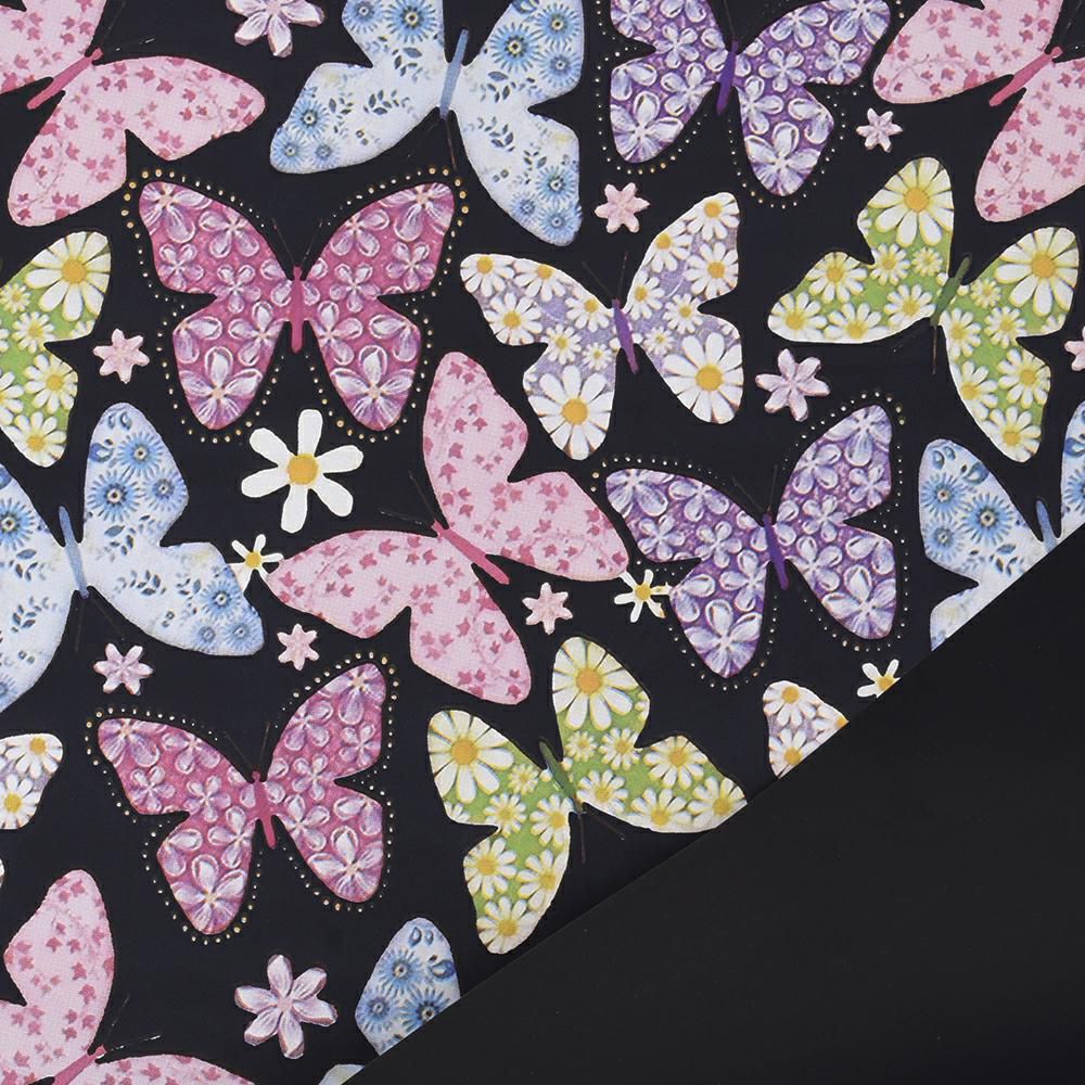 BOBINA PPL -HIPPY- CM 100X25 MT NERO/ROSA/CELESTE/VERDE BOBINA PPL -HIPPY- CM 100X25 MT NERO/ROSA/CELESTE/VERDE