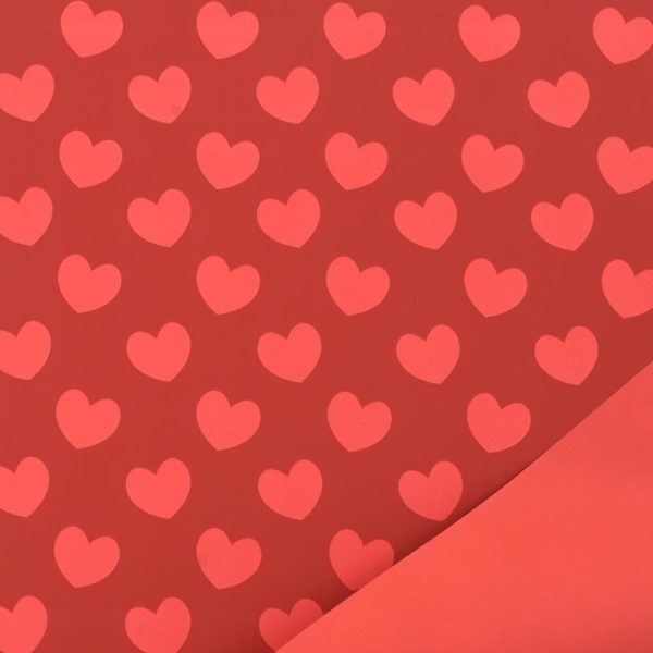 BOBINA PPL -SWEETHEART-CM 100X25 MT ROSSO/BORDEAUX BOBINA PPL -SWEETHEART-CM 100X25 MT ROSSO/BORDEAUX