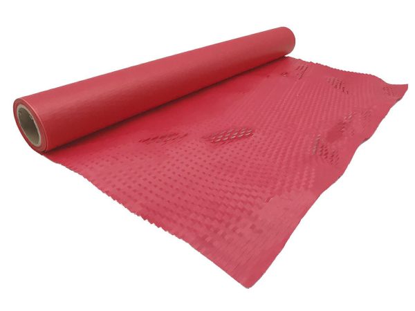 BOBINA CARTA -NIDO D’APE- CM 50X50 MT ROSSO BOBINA CARTA -NIDO D’APE- CM 50X50 MT ROSSO