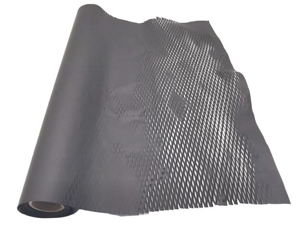 BOBINA CARTA -NIDO D’APE- CM 50X50 MT NERO BOBINA CARTA -NIDO D’APE- CM 50X50 MT NERO