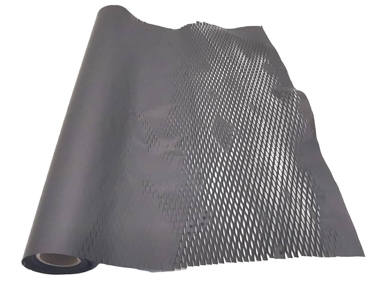 BOBINA CARTA -NIDO D’APE- CM 50X50 MT NERO BOBINA CARTA -NIDO D’APE- CM 50X50 MT NERO