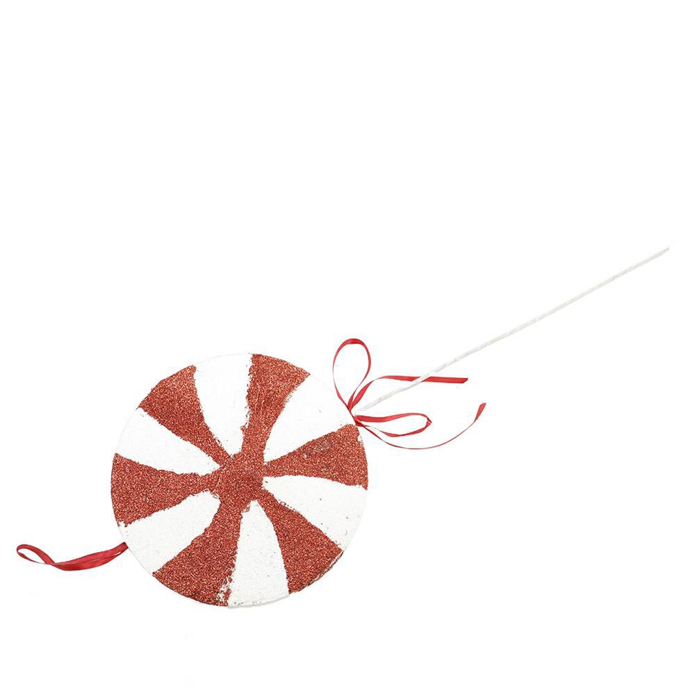 LOLLIPOP PICK H.70 CM ROSSO/BIANCO