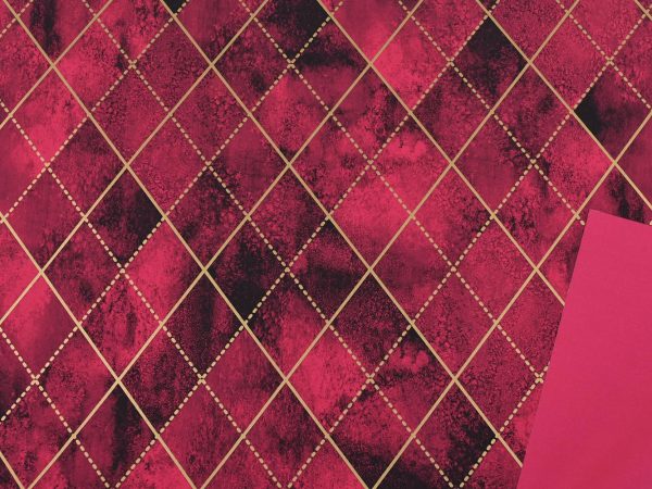 BOBINA PPL -PULLY- CM 100X25 MT FUXIA/ORO BOBINA PPL -PULLY- CM 100X25 MT FUXIA/ORO