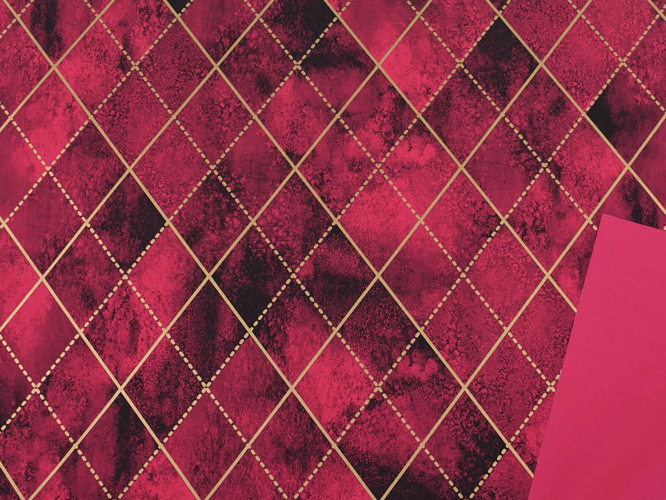 BOBINA PPL -PULLY- CM 100X25 MT FUXIA/ORO BOBINA PPL -PULLY- CM 100X25 MT FUXIA/ORO