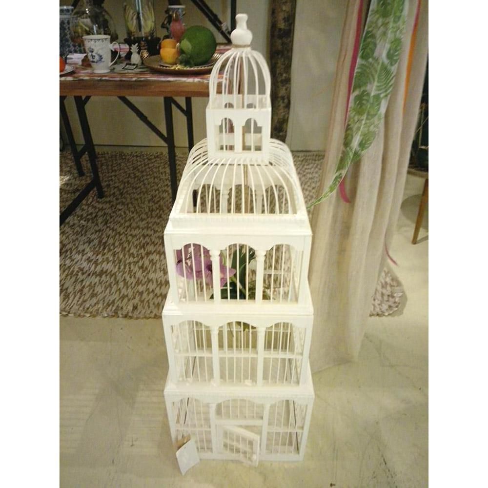 GABBIA LEGNO 33X33 CM H.100 CM GRANDE