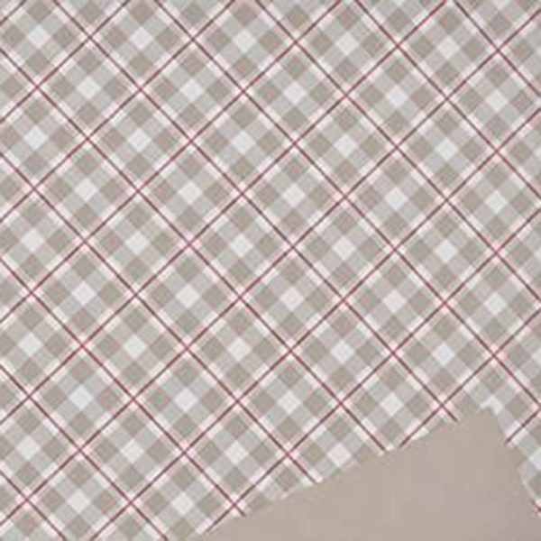 BOBINA PPL -BURBY- CM 100X25 MT TORTORA/ROSSO