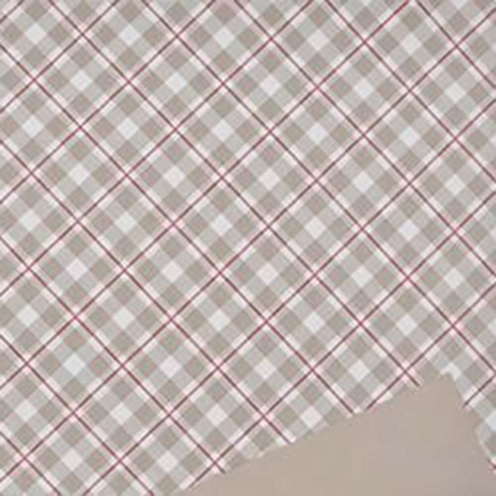 BOBINA PPL -BURBY- CM 100X25 MT TORTORA/ROSSO BOBINA PPL -BURBY- CM 100X25 MT TORTORA/ROSSO