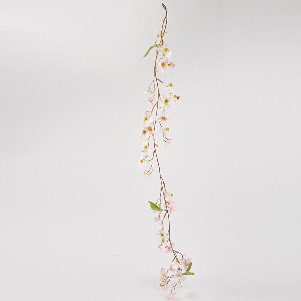 CORNUS FIORITO GHIRLANDA CM.112 CREMA/ROSA CORNUS FIORITO GHIRLANDA CM.112 CREMA/ROSA