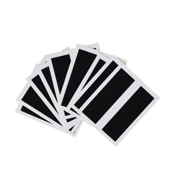 SET 24 BIGLIETTI 8X3.2 CM BIANCO/NERO SET 24 BIGLIETTI 8X3.2 CM BIANCO/NERO