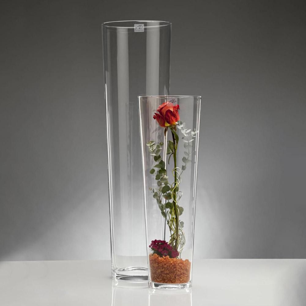 VASO VETRO CONICO H.50 D.17 CONICAL