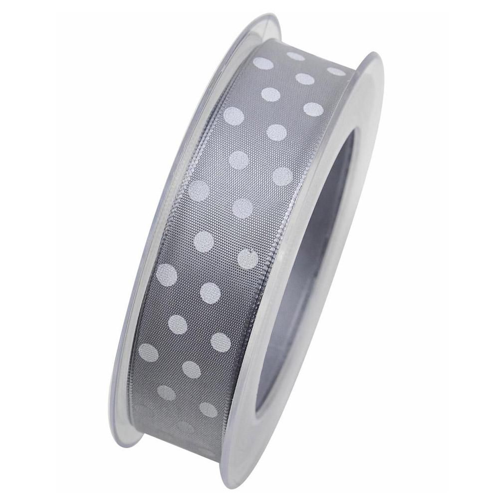 NASTRO ART.X012 HOT SPOTS 25MM 20 MT ARGENTO