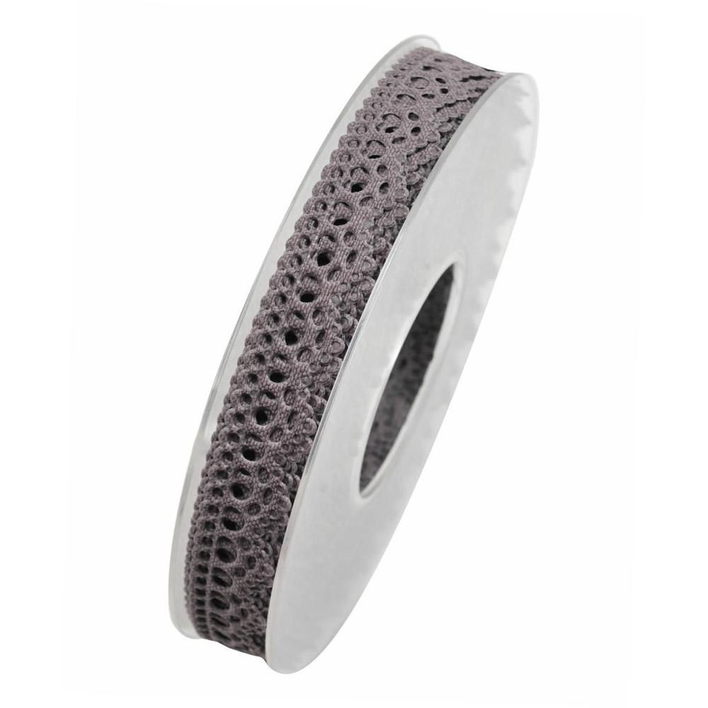 NASTRO ART.X109 VALERIE15MM 15MT GRIGIO/MARRONE