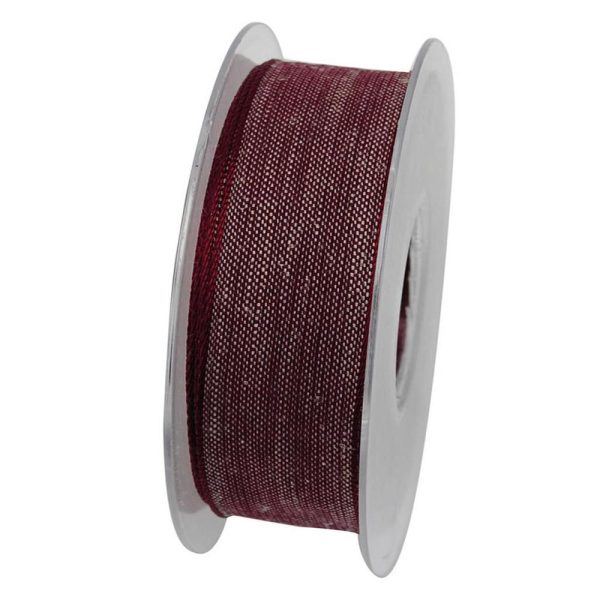 NASTRO ART.X092 -BOTSWANA- 40MM 20MT ROSSO SCURO NASTRO ART.X092 -BOTSWANA- 40MM 20MT ROSSO SCURO