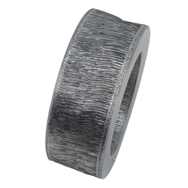 NASTRO ART.X831 -BESTSELLER- 40MM 20MT ARGENTO SCURO NASTRO ART.X831 -BESTSELLER- 40MM 20MT ARGENTO SCURO