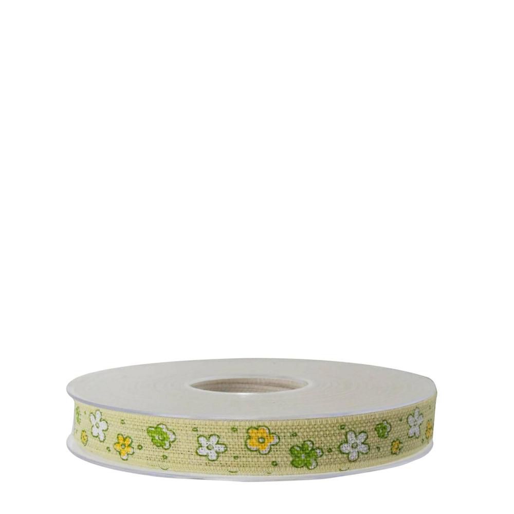 NASTRO ART.X915 BELLISSIMO 15MM 20MT VERDE FIORELLINI GLLO/VDE NASTRO ART.X915 BELLISSIMO 15MM 20MT VERDE FIORELLINI GLLO/VDE