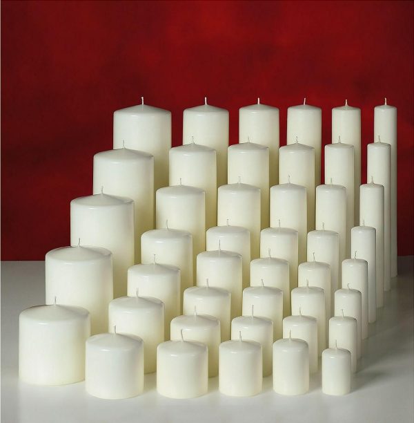 CERO D.6 CM H.15 CM -150/60- CONF.PZ.16 AVORIO CERO D.6 CM H.15 CM -150/60- CONF.PZ.16 AVORIO