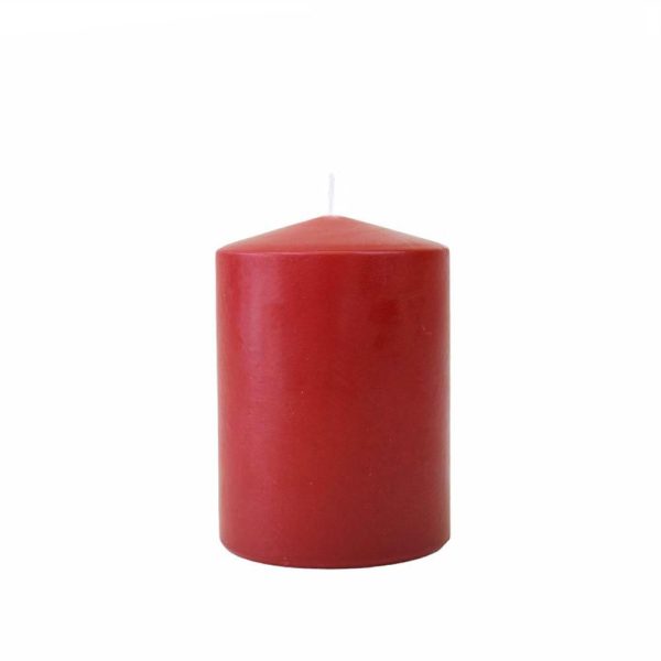 CERO D.10 CM H.15 CM -150/100- CONF.PZ.6 ROSSO SCURO CERO D.10 CM H.15 CM -150/100- CONF.PZ.6 ROSSO SCURO